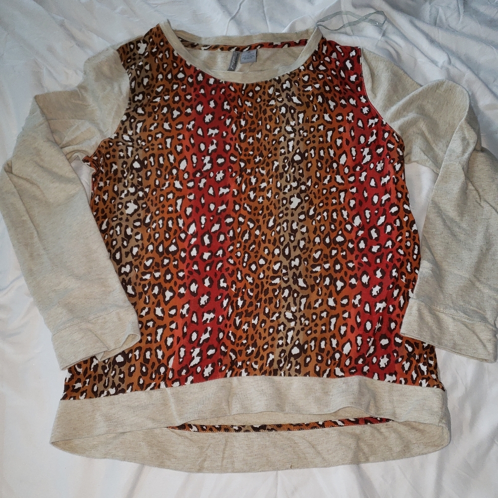 ND Weekend Animal print sweater Size medium